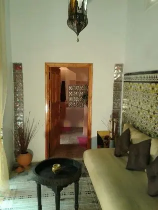 Traditional Tek Büyük Yataklı Oda, 1 Çift Kişilik Yatak, Veranda, Zemin Kat (Tine-Hinane)