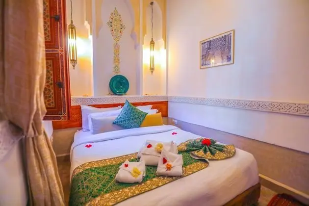 Standard Tek Büyük Yataklı Oda, 1 Çift Kişilik Yatak, Sigara İçilmez, Avlu Manzaralı (Badis)