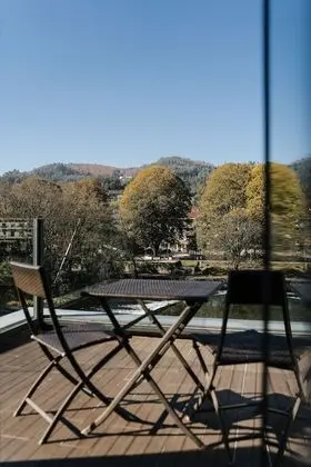 Panoramic Tek Büyük veya İki Ayrı Yataklı Oda, Balkon, Nehir Manzaralı
