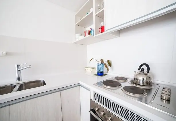 Standard Apart Daire, 1 Büyük (Queen) Boy Yatak ve Çekyat, Balkon, Dağ Manzaralı