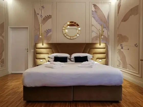 Deluxe Tek Büyük Yataklı Oda, 1 Yatak Odası, Özel Banyo, Bahçe Manzaralı