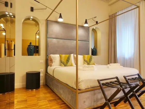 Deluxe Tek Büyük Yataklı Oda, 1 Yatak Odası, Özel Banyo, Bahçe Manzaralı