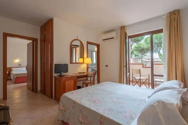 Family Dört Kişilik Oda, Balkon (Beach Package)
