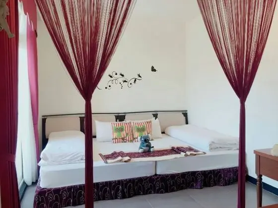 Dört Kişilik Oda, 2 Çift Kişilik Yatak, Balkon