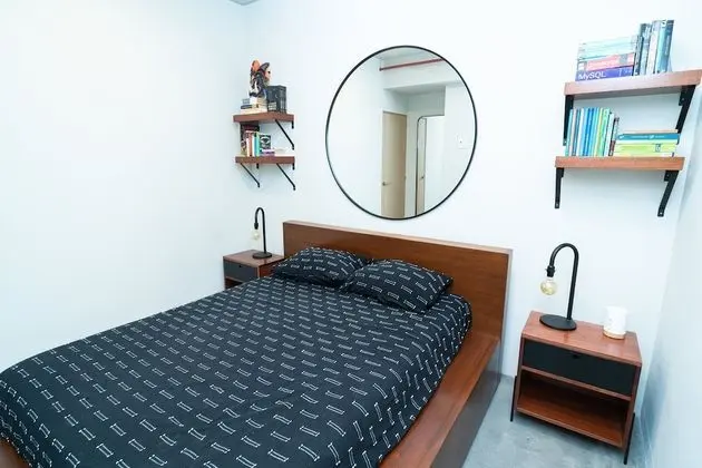 Apart Daire, 1 Çift Kişilik Yatak ve Çekyat, Balkon