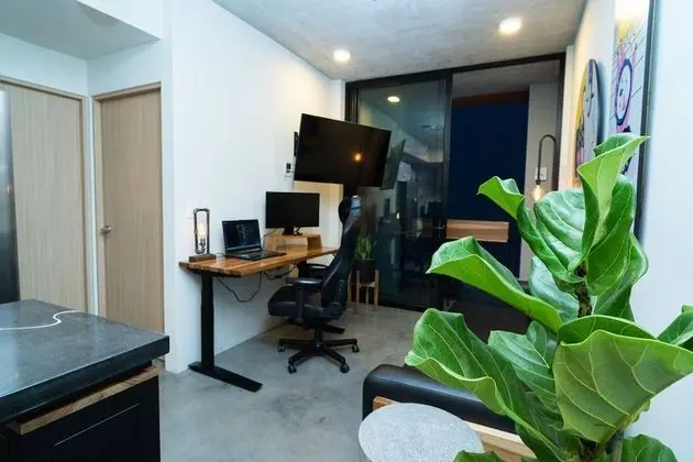 Apart Daire, 1 Çift Kişilik Yatak ve Çekyat, Balkon