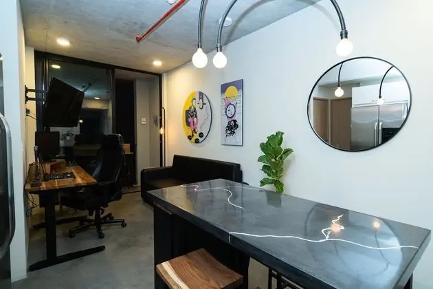 Apart Daire, 1 Çift Kişilik Yatak ve Çekyat, Balkon