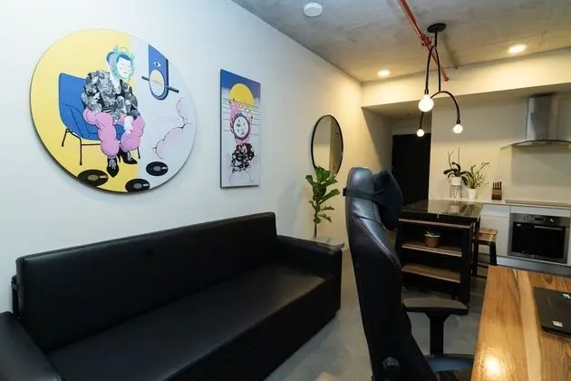 Apart Daire, 1 Çift Kişilik Yatak ve Çekyat, Balkon