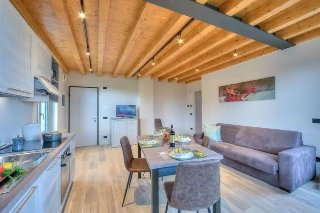 Family Apart Daire, 1 Çift Kişilik Yatak ve Çekyat, Bahçeli (Ricomilla Holiday - Family)