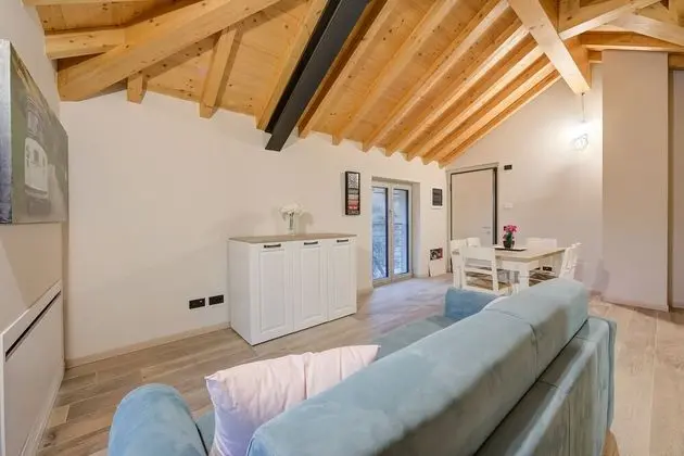 Family Apart Daire, 1 Çift Kişilik Yatak ve Çekyat, Bahçeli (Ricomilla Holiday - La Finestra Sul)