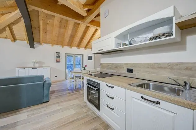 Family Apart Daire, 1 Çift Kişilik Yatak ve Çekyat, Bahçeli (Ricomilla Holiday - La Finestra Sul)