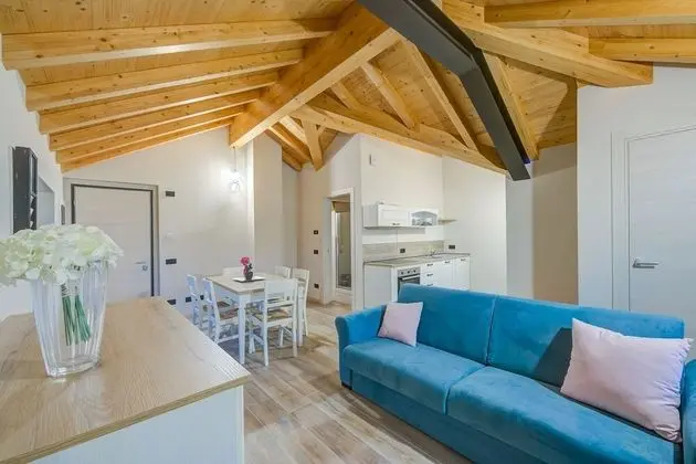 Family Apart Daire, 1 Çift Kişilik Yatak ve Çekyat, Bahçeli (Ricomilla Holiday - La Finestra Sul)