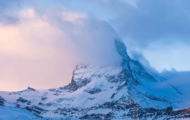 Junior Süit, Balkon, Dağ Manzaralı (Matterhorn)