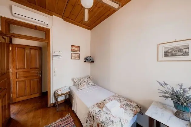 Basic Tek Kişilik Oda, 1 Yatak Odası, Teras, Şehir Manzaralı (Palamidi)
