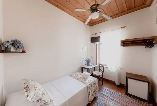 Basic Tek Kişilik Oda, 1 Yatak Odası, Teras, Şehir Manzaralı (Palamidi)