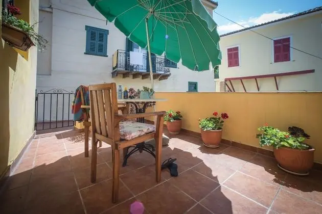Basic Tek Kişilik Oda, 1 Yatak Odası, Teras, Şehir Manzaralı (Palamidi)