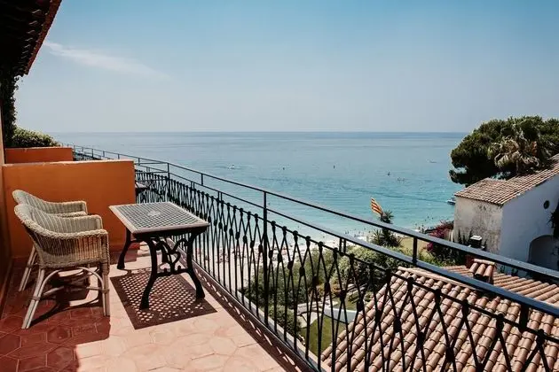 Romantic Oda, Teras, Kısmi Deniz Manzaralı