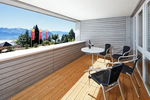 Standard Tek Büyük Yataklı Oda, Balkon, Dağ Manzaralı