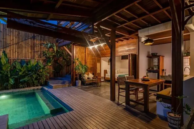 Deluxe Villa, 2 Yatak Odası (Villa Kayu)