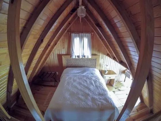Romantic Kulübe, 1 Yatak Odası, Bahçe Manzaralı