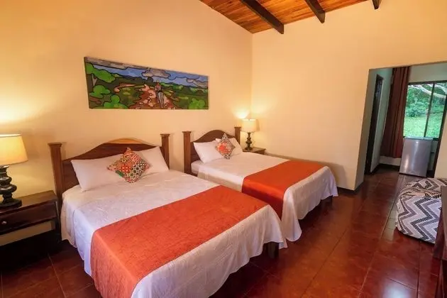 Standard Room, 2 Double Beds, Garden View