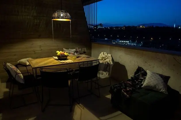 Deluxe Apart Daire, 1 Yatak Odası, Teras, Şehir Manzaralı