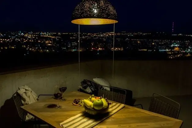 Deluxe Apart Daire, 1 Yatak Odası, Teras, Şehir Manzaralı