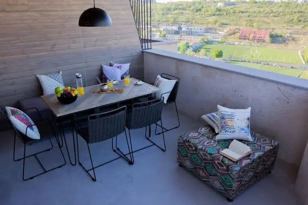 Deluxe Apart Daire, 1 Yatak Odası, Teras, Şehir Manzaralı