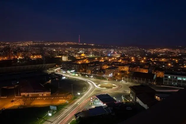 Deluxe Apart Daire, 1 Yatak Odası, Teras, Şehir Manzaralı