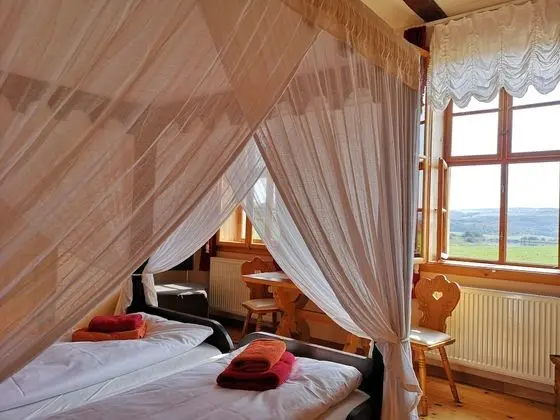 Romantic Tek Büyük Yataklı Oda, 1 Yatak Odası