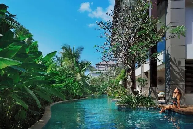 Junior Süit, 1 Yatak Odası, Sigara İçilmez, Lagün Manzaralı (Sawangan, Pool Access)