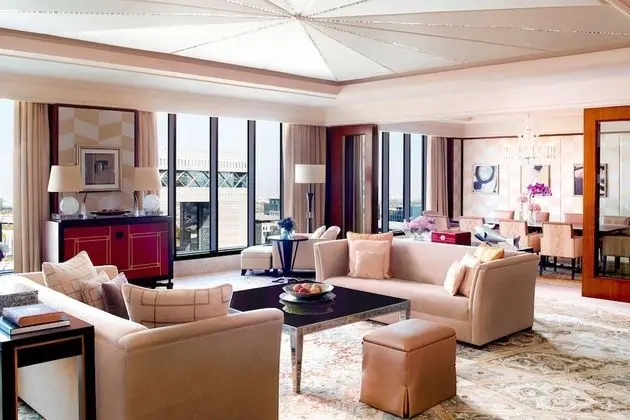 Royal Suite with Lounge access, One King Bed, Non Smoking , Balcony