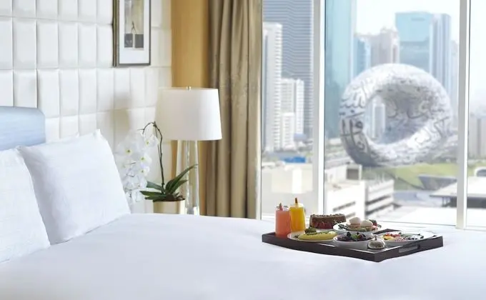 Royal Suite with Lounge access, One King Bed, Non Smoking , Balcony