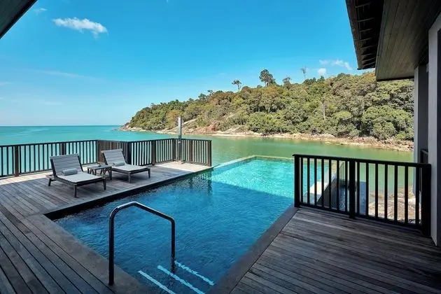 Villa, 3 Yatak Odası, Kişiye Özel Havuzlu, Okyanusa Sıfır (Mutiara, Oceanside)