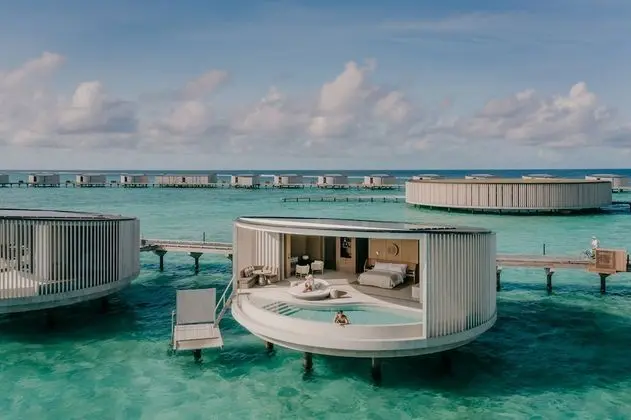 Villa, 1 Yatak Odası, Lagün Manzaralı, Deniz Üstü (Lagoon Pool Villa)