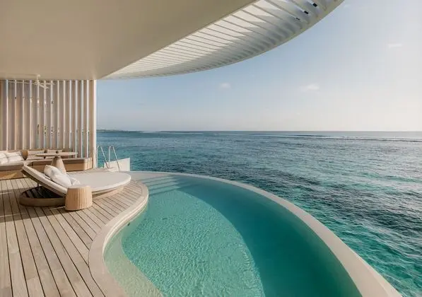 Villa, 1 Yatak Odası, Okyanus Manzaralı, Deniz Üstü (Ocean Pool Villa)
