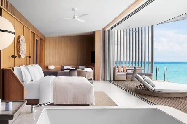 Villa, 1 Yatak Odası, Okyanus Manzaralı, Deniz Üstü (Ocean Pool Villa)