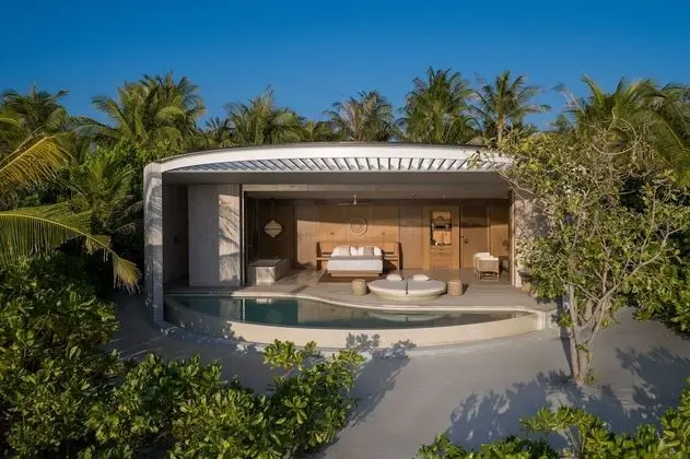 Villa, 1 Yatak Odası, Sigara İçilmez (Beach Pool Villa)