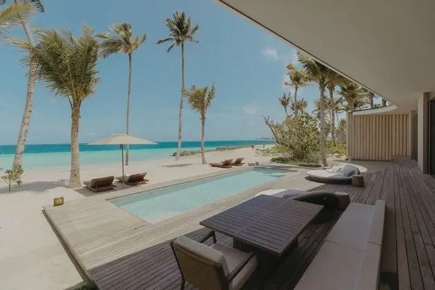 Villa, 1 Yatak Odası, Sigara İçilmez (Beach Pool Villa)