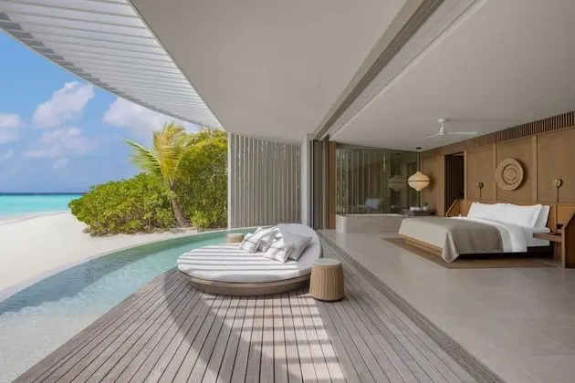 Villa, 1 Yatak Odası, Sigara İçilmez (Beach Pool Villa)