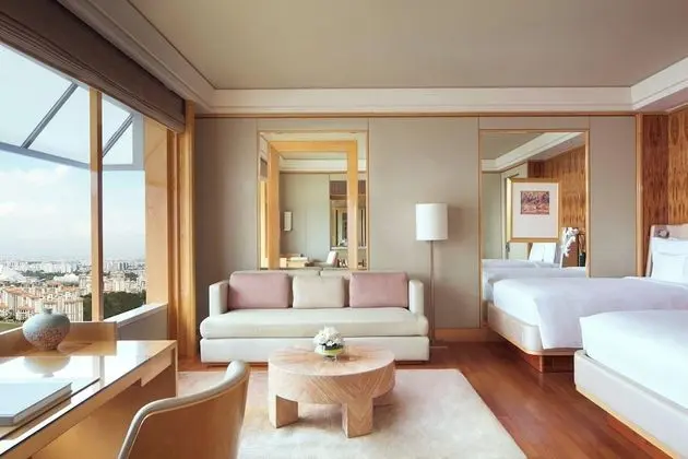 Deluxe Oda, 2 Tek Kişilik Yatak (Club Deluxe Kallang)