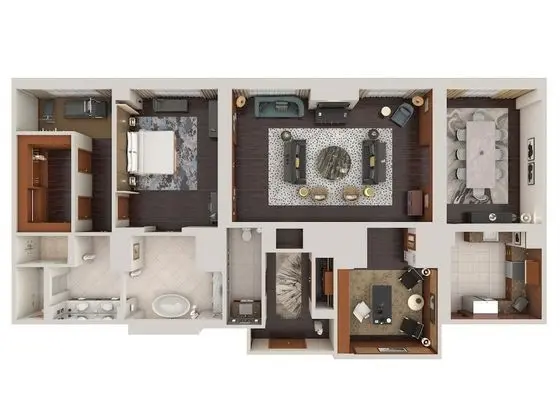 Club Süit, 1 En Büyük (King) Boy Yatak, Manzaralı, Kule