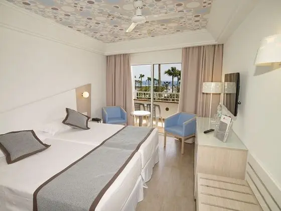 Tek Büyük Yataklı Oda, Balkon, Bahçe Manzaralı