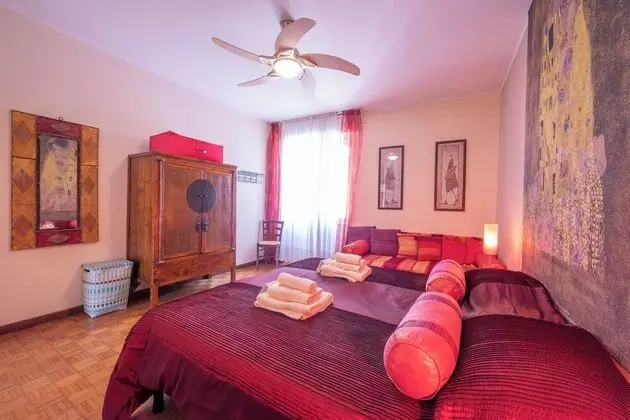 Family Apart Daire, Birden Çok Yatak, 2 Banyolu (Riva Dante Apartment)