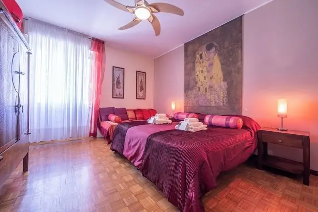 Family Apart Daire, Birden Çok Yatak, 2 Banyolu (Riva Dante Apartment)