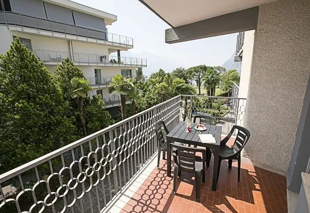 Family Apart Daire, 1 Çift Kişilik Yatak ve Çekyat, Bahçeli (Riva Lago e Spiaggia  Apartment 2)