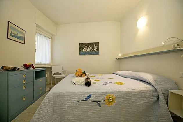 Family Apart Daire, 1 Çift Kişilik Yatak ve Çekyat, Bahçeli (Riva Lago e Spiaggia Apartment 3)