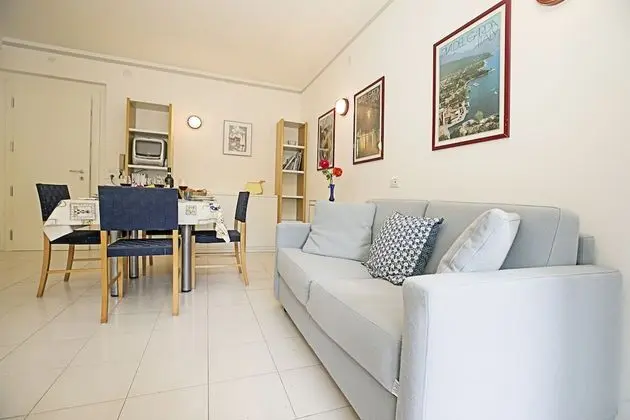 Family Apart Daire, 1 Çift Kişilik Yatak ve Çekyat, Bahçeli (Riva Lago e Spiaggia Apartment 3)