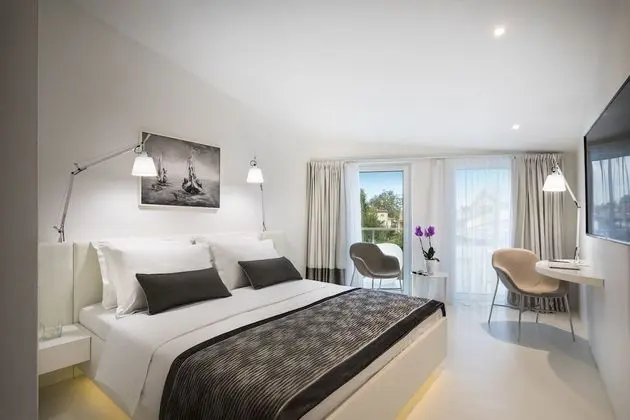 Superior Tek Büyük Yataklı Oda, 1 Çift Kişilik Yatak, Balkon, Park Manzaralı