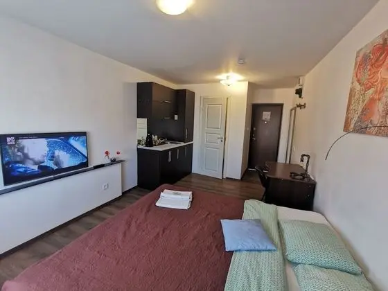 City Apart Daire, 1 Büyük (Queen) Boy Yatak, Sigara İçilmez